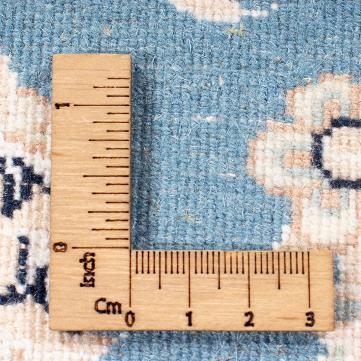 Loper Perzisch tapijt - Nain - Koninklijk - 200 x 80 cm - lichtblauw