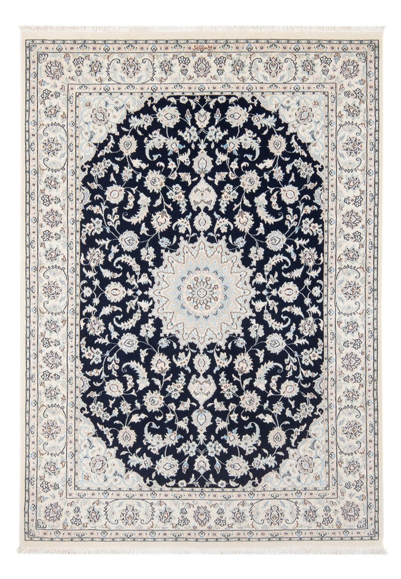 Perzisch tapijt - Nain - Premium - 205 x 148 cm - donkerblauw
