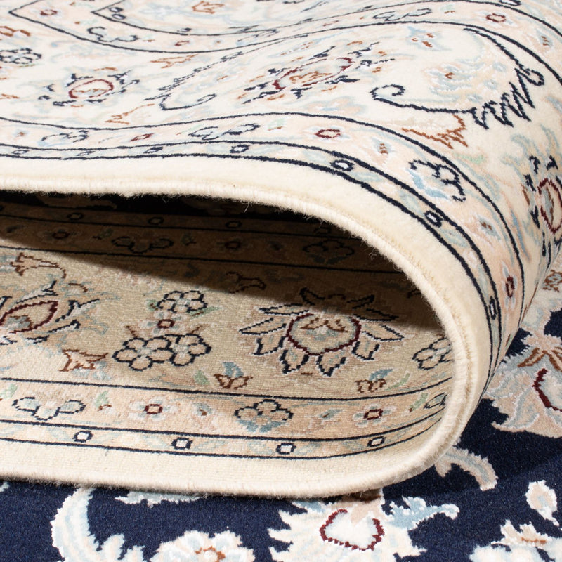 Perzisch tapijt - Nain - Premium - 205 x 148 cm - donkerblauw