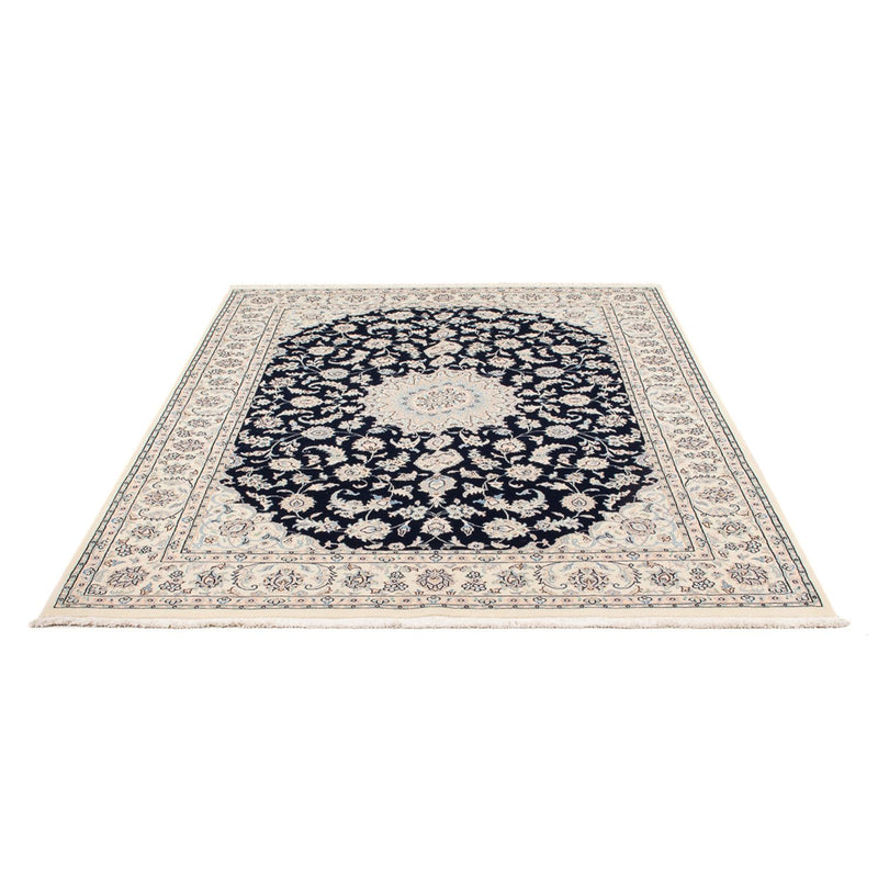 Perzisch tapijt - Nain - Premium - 205 x 148 cm - donkerblauw