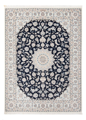 Perzisch tapijt - Nain - Premium - 198 x 150 cm - donkerblauw