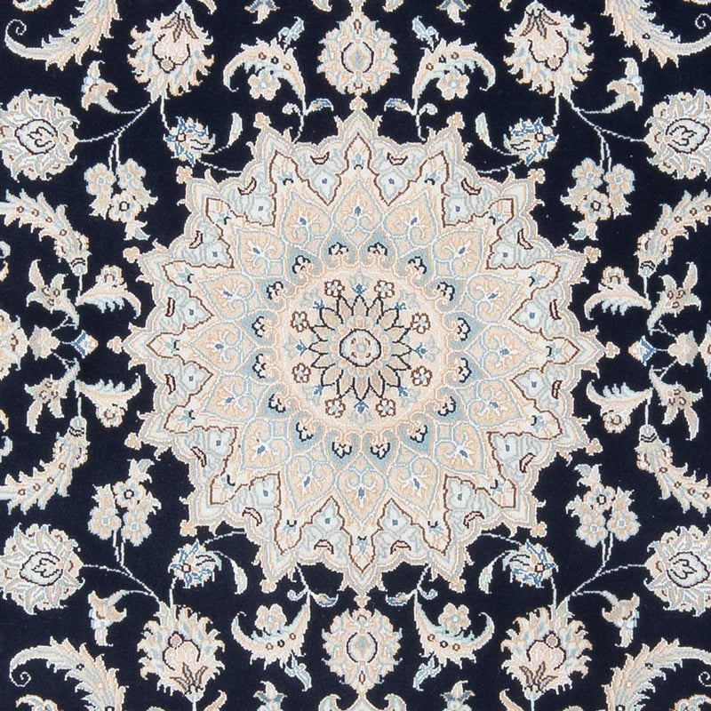 Perzisch tapijt - Nain - Premium - 198 x 150 cm - donkerblauw