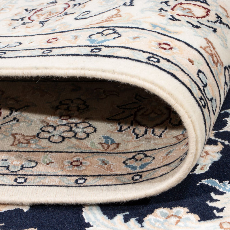 Perzisch tapijt - Nain - Premium - 198 x 150 cm - donkerblauw