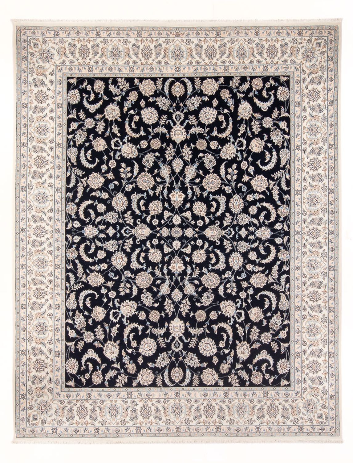 Perzisch tapijt - Nain - Premium - 305 x 248 cm - donkerblauw