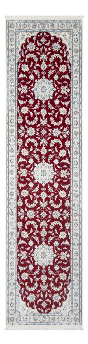 Loper Perzisch tapijt - Nain - Premium - 295 x 81 cm - rood