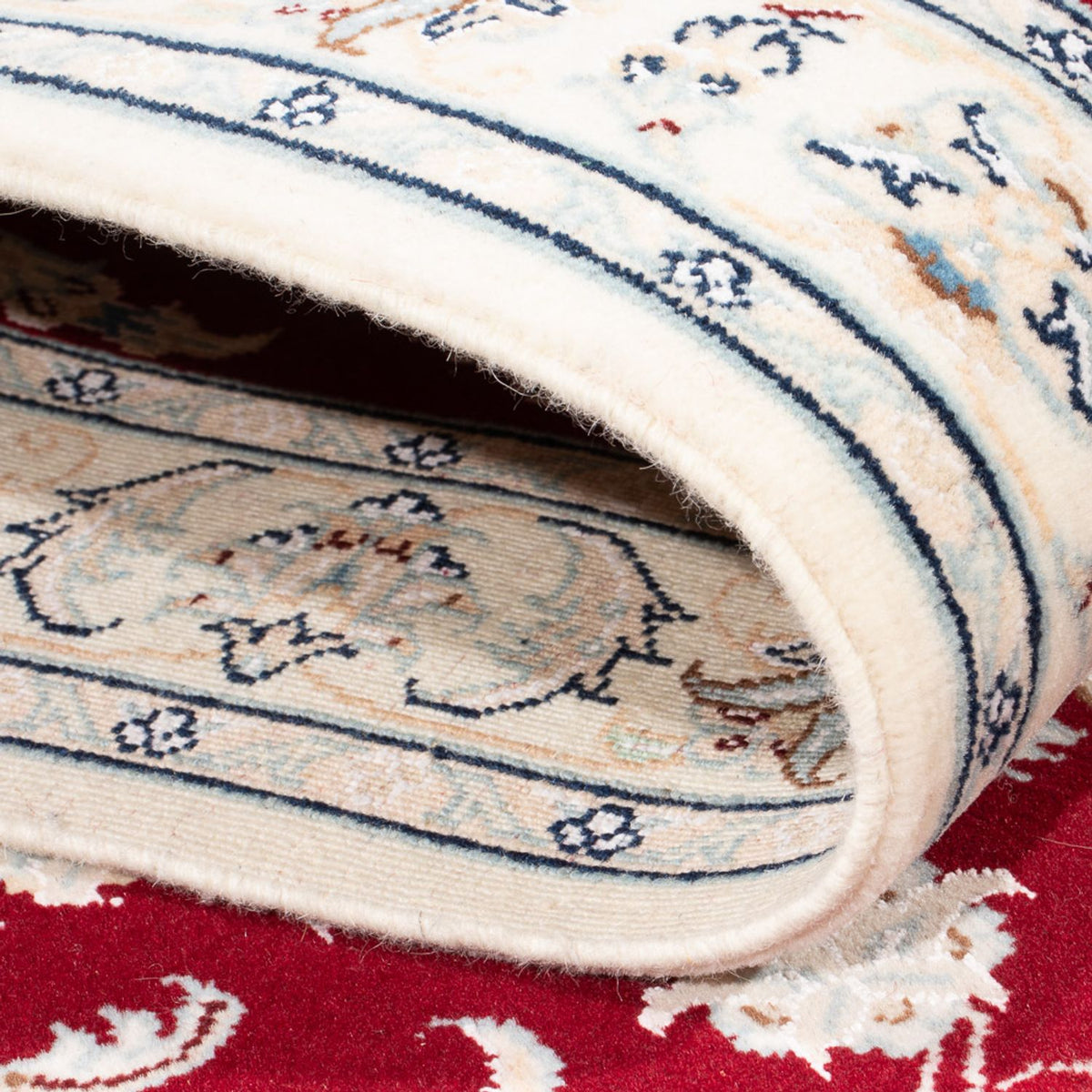 Loper Perzisch tapijt - Nain - Premium - 295 x 81 cm - rood