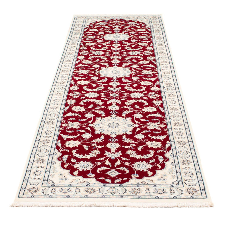 Loper Perzisch tapijt - Nain - Premium - 295 x 81 cm - rood