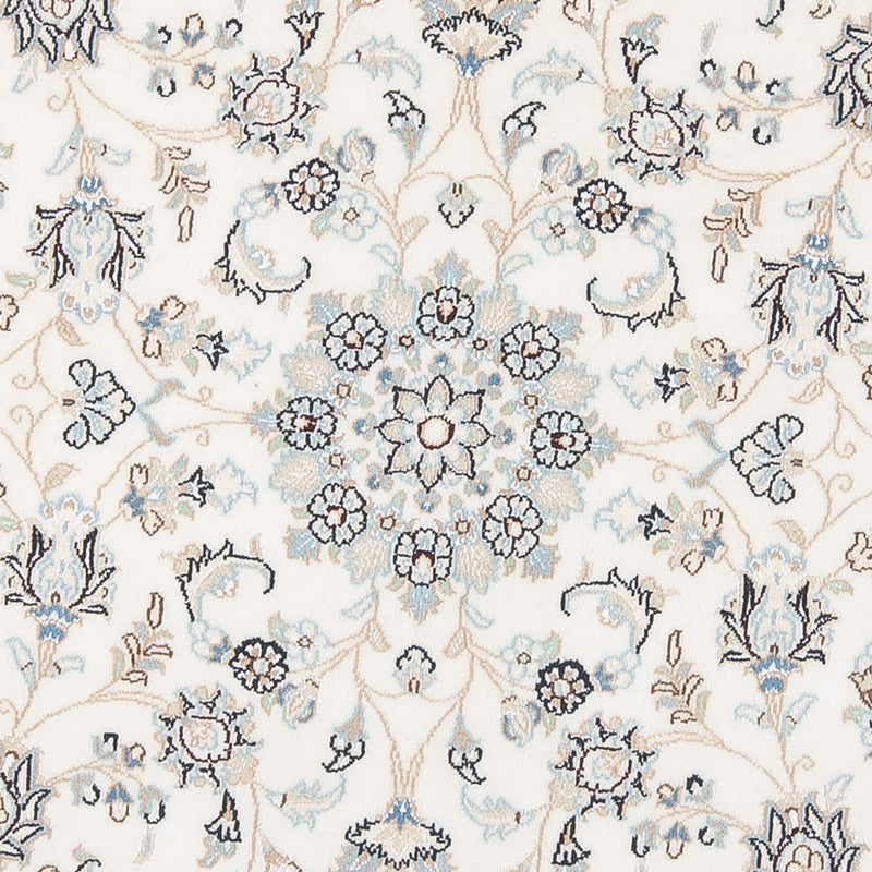 Perzisch tapijt - Nain - Premium rond  - 148 x 149 cm - crème