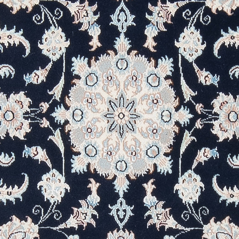 Loper Perzisch tapijt - Nain - Premium - 296 x 81 cm - donkerblauw