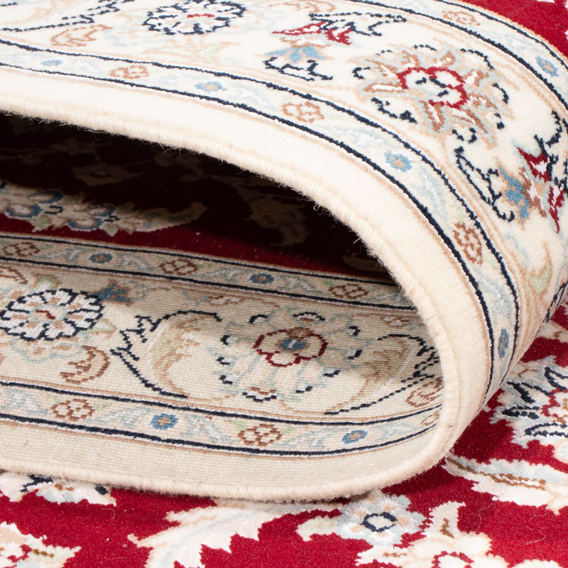 Loper Perzisch tapijt - Nain - Premium - 390 x 89 cm - rood