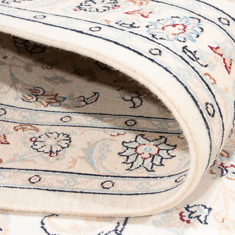 Loper Perzisch tapijt - Nain - Premium - 390 x 93 cm - crème