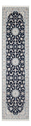 Loper Perzisch tapijt - Nain - Premium - 305 x 82 cm - donkerblauw