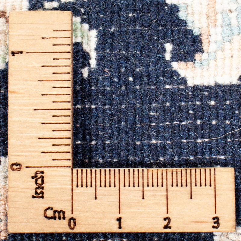 Loper Perzisch tapijt - Nain - Premium - 305 x 82 cm - donkerblauw