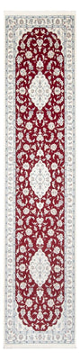 Loper Perzisch tapijt - Nain - Premium - 344 x 80 cm - rood