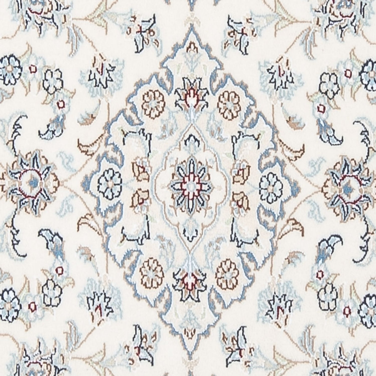 Loper Perzisch tapijt - Nain - Premium - 303 x 81 cm - crème