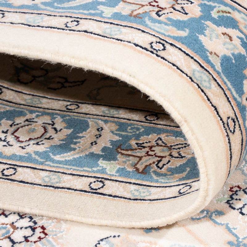 Loper Perzisch tapijt - Nain - Premium - 306 x 90 cm - crème