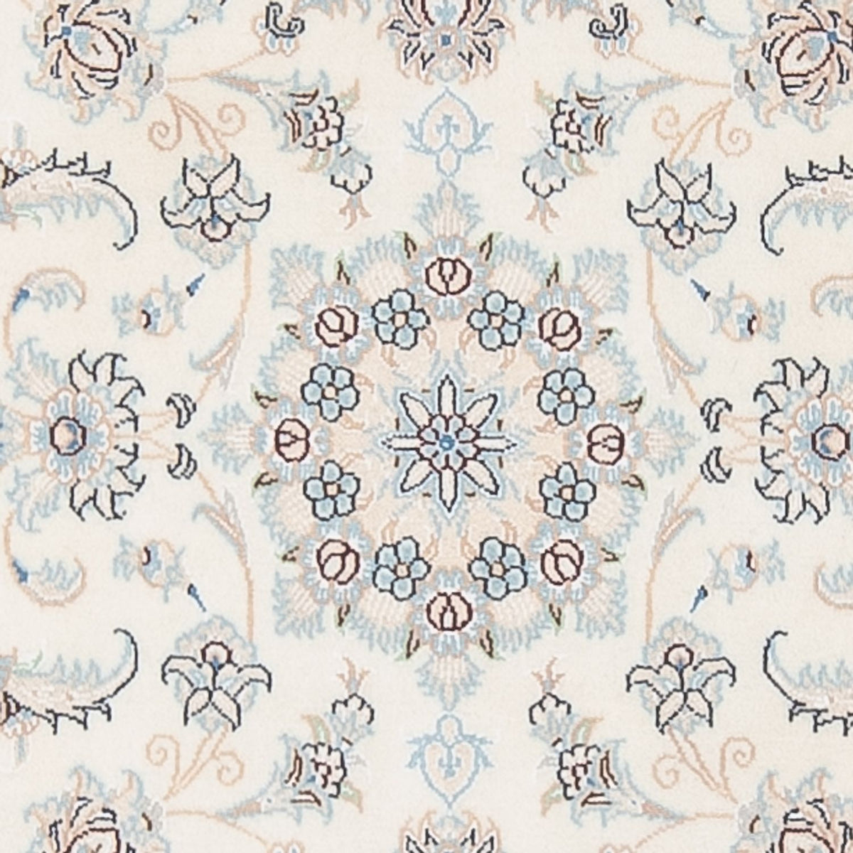 Loper Perzisch tapijt - Nain - Premium - 309 x 80 cm - crème