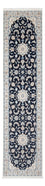 Loper Perzisch tapijt - Nain - Premium - 302 x 83 cm - donkerblauw