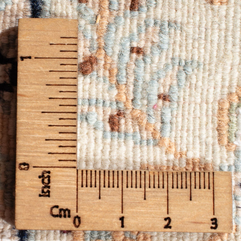 Loper Perzisch tapijt - Nain - Premium - 302 x 83 cm - donkerblauw