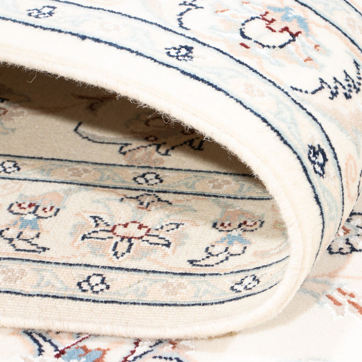 Loper Perzisch tapijt - Nain - Premium - 314 x 81 cm - crème