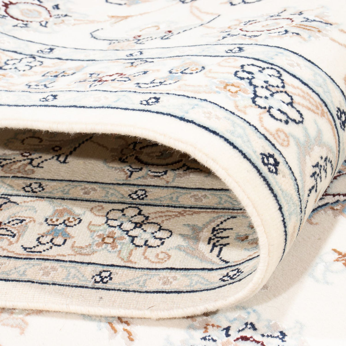 Loper Perzisch tapijt - Nain - Premium - 301 x 84 cm - crème