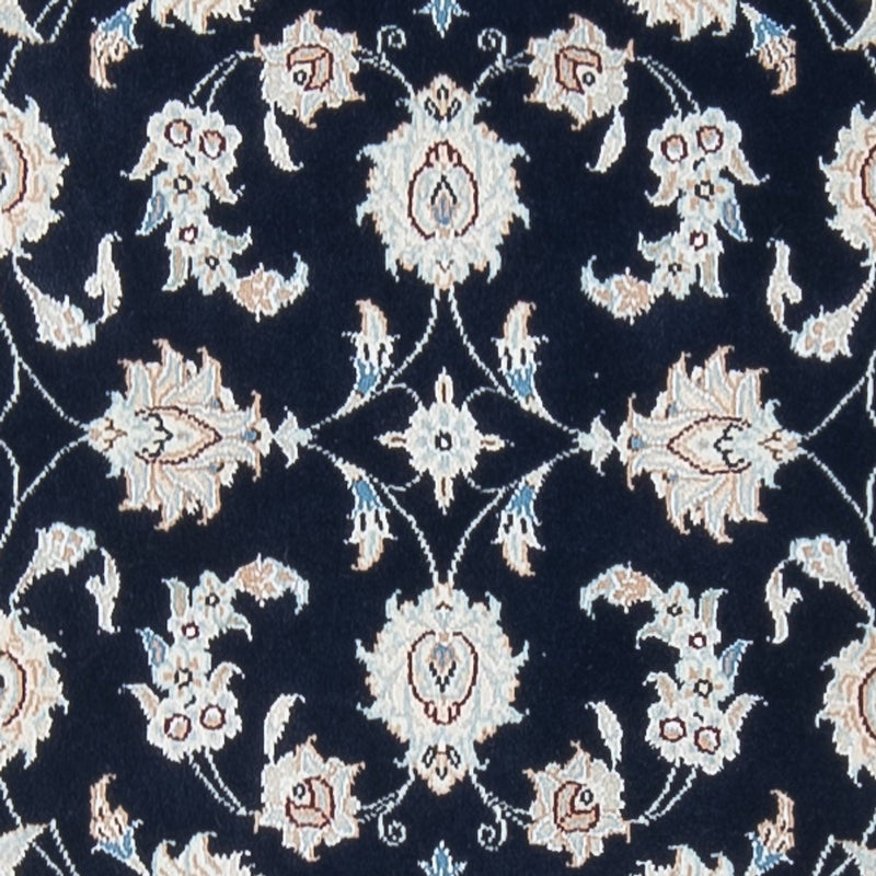 Loper Perzisch tapijt - Nain - Premium - 302 x 82 cm - donkerblauw