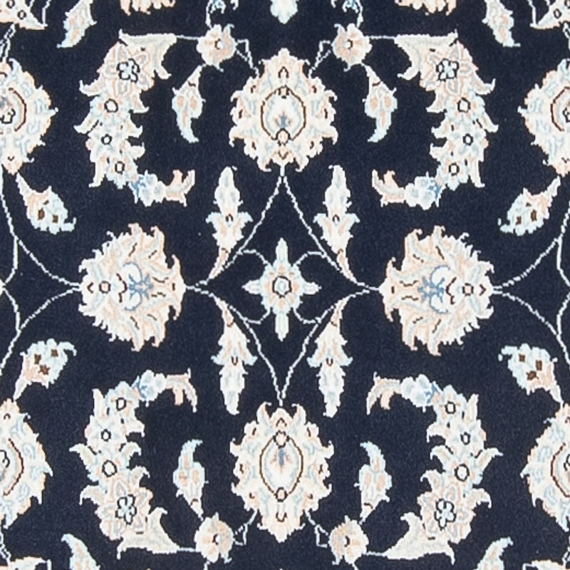 Loper Perzisch tapijt - Nain - Premium - 339 x 85 cm - donkerblauw