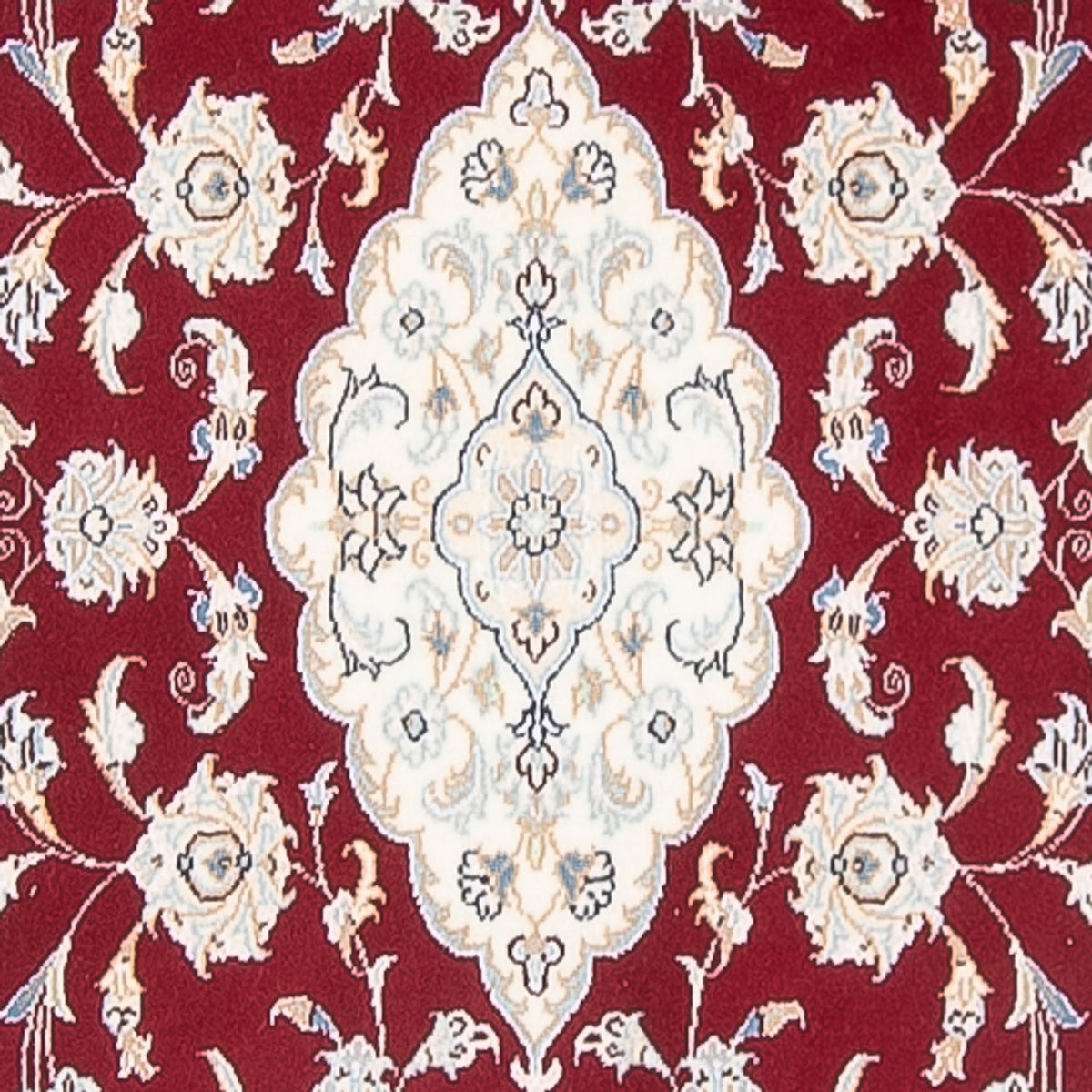 Loper Perzisch tapijt - Nain - Premium - 351 x 85 cm - rood