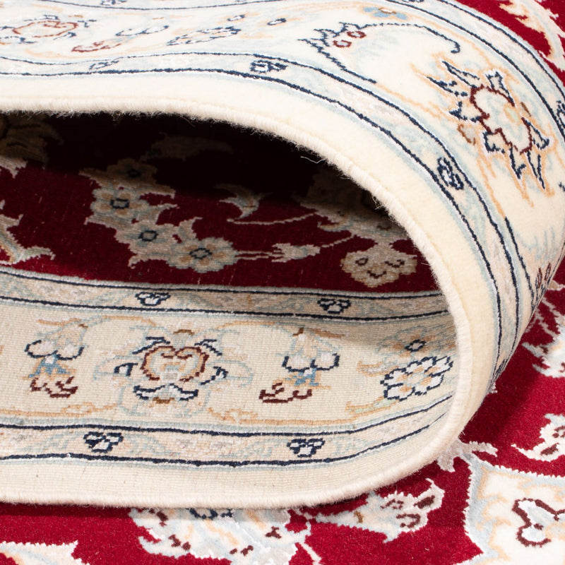 Loper Perzisch tapijt - Nain - Premium - 351 x 85 cm - rood