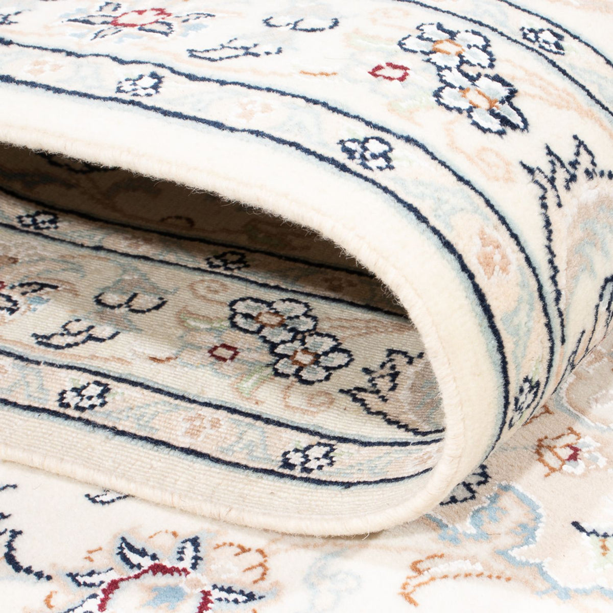 Loper Perzisch tapijt - Nain - Premium - 315 x 80 cm - crème