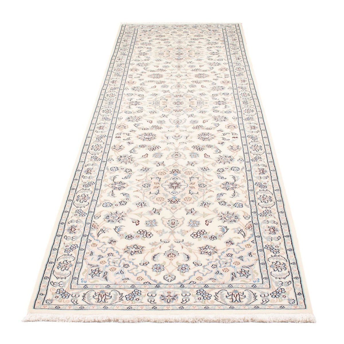 Loper Perzisch tapijt - Nain - Premium - 315 x 80 cm - crème