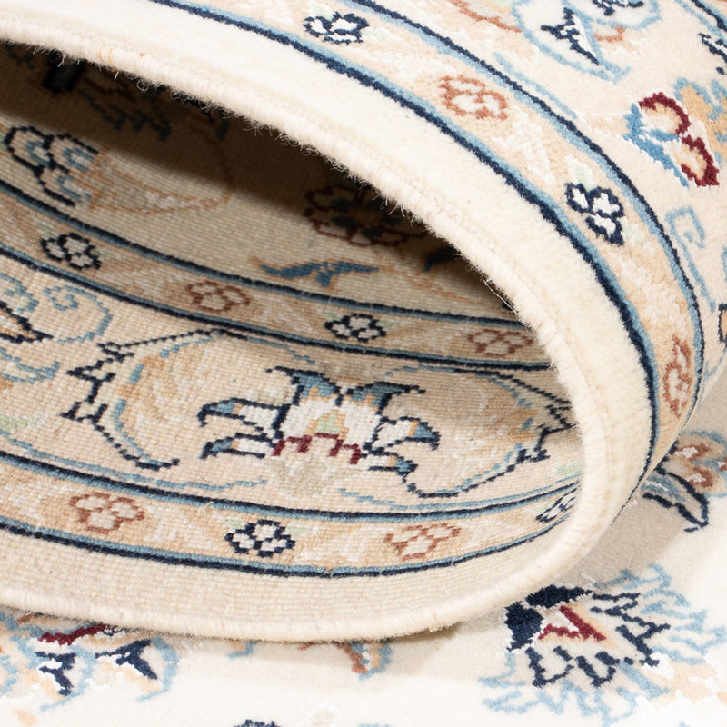 Loper Perzisch tapijt - Nain - Premium - 304 x 80 cm - crème