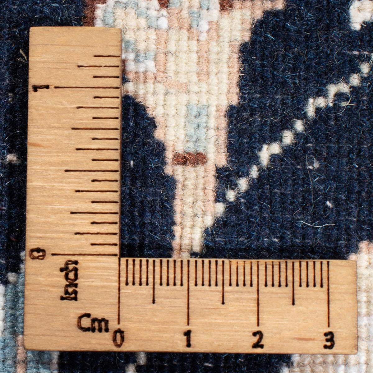 Loper Perzisch tapijt - Nain - Premium - 296 x 81 cm - donkerblauw