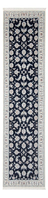 Loper Perzisch tapijt - Nain - Premium - 301 x 82 cm - donkerblauw