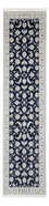 Loper Perzisch tapijt - Nain - Premium - 301 x 82 cm - donkerblauw