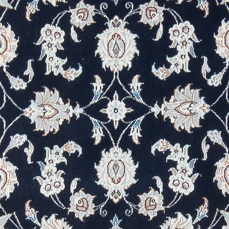 Loper Perzisch tapijt - Nain - Premium - 301 x 82 cm - donkerblauw