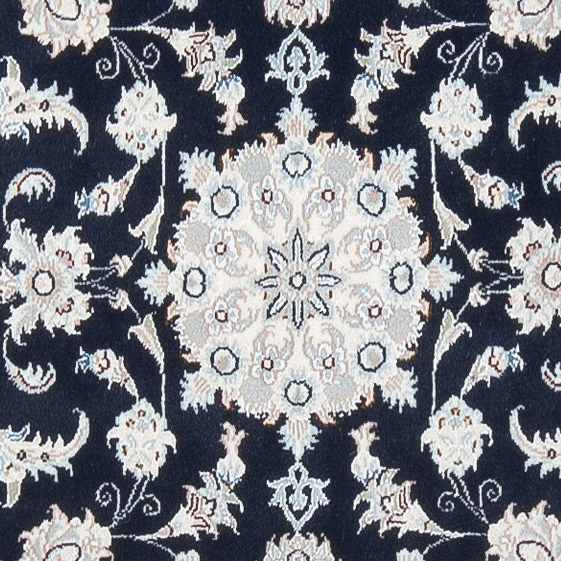 Loper Perzisch tapijt - Nain - Premium - 294 x 80 cm - donkerblauw