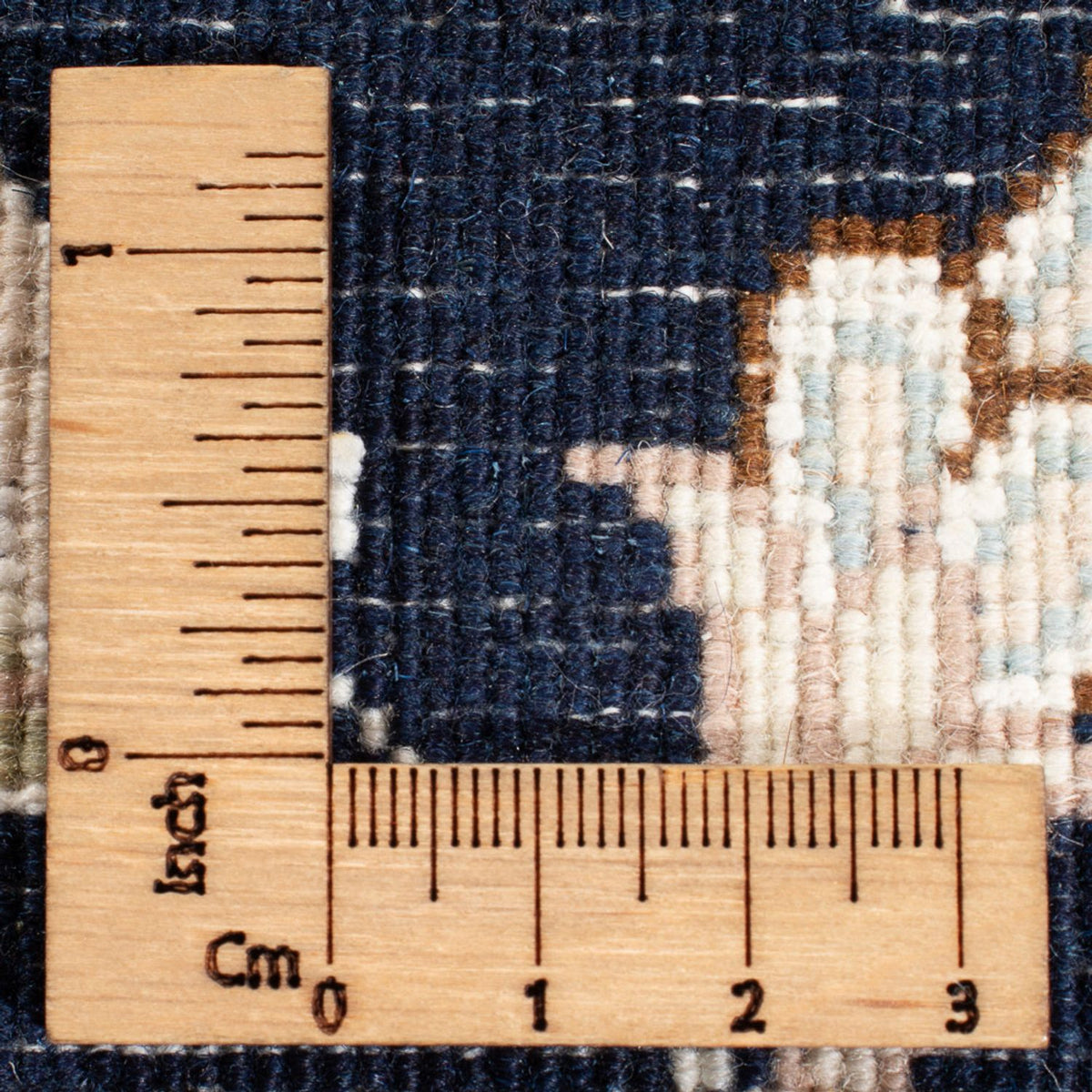 Loper Perzisch tapijt - Nain - Premium - 294 x 80 cm - donkerblauw