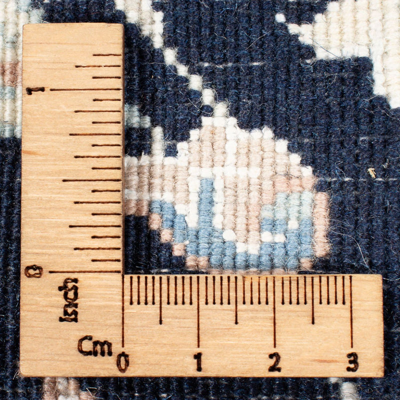 Loper Perzisch tapijt - Nain - Premium - 299 x 84 cm - donkerblauw