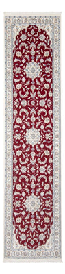 Loper Perzisch tapijt - Nain - Premium - 302 x 82 cm - rood
