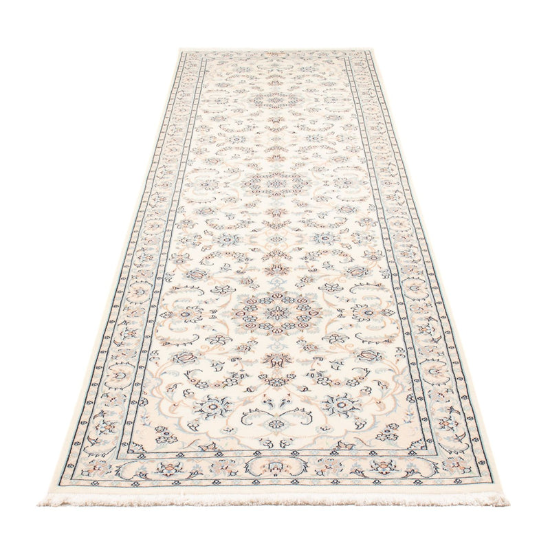 Loper Perzisch tapijt - Nain - Premium - 309 x 83 cm - crème