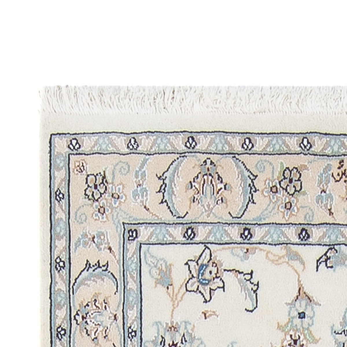 Loper Perzisch tapijt - Nain - Premium - 292 x 81 cm - crème