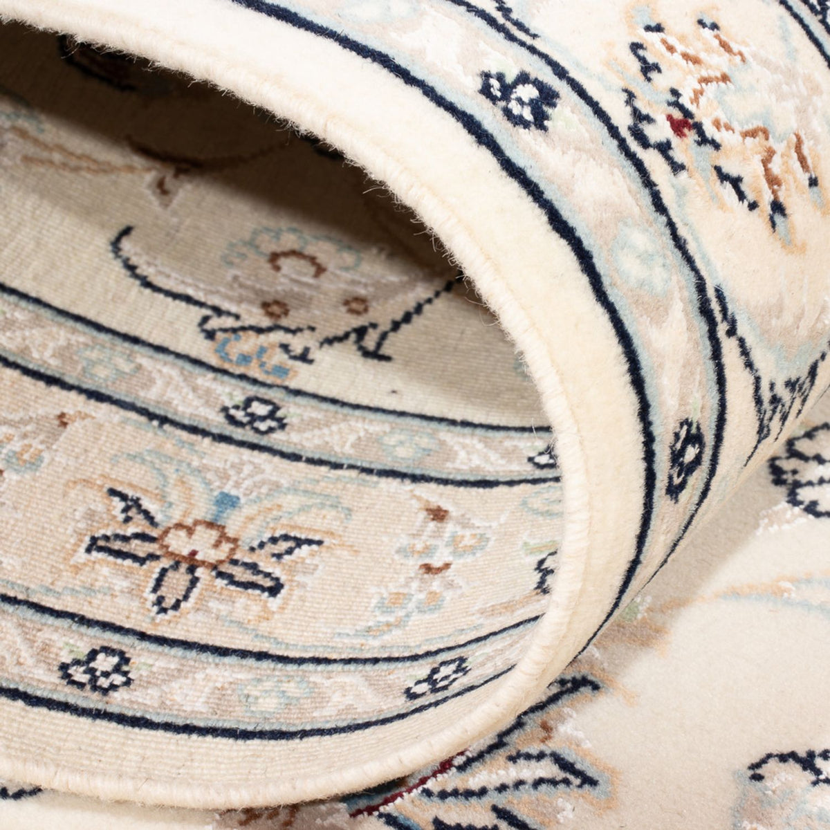 Loper Perzisch tapijt - Nain - Premium - 292 x 81 cm - crème