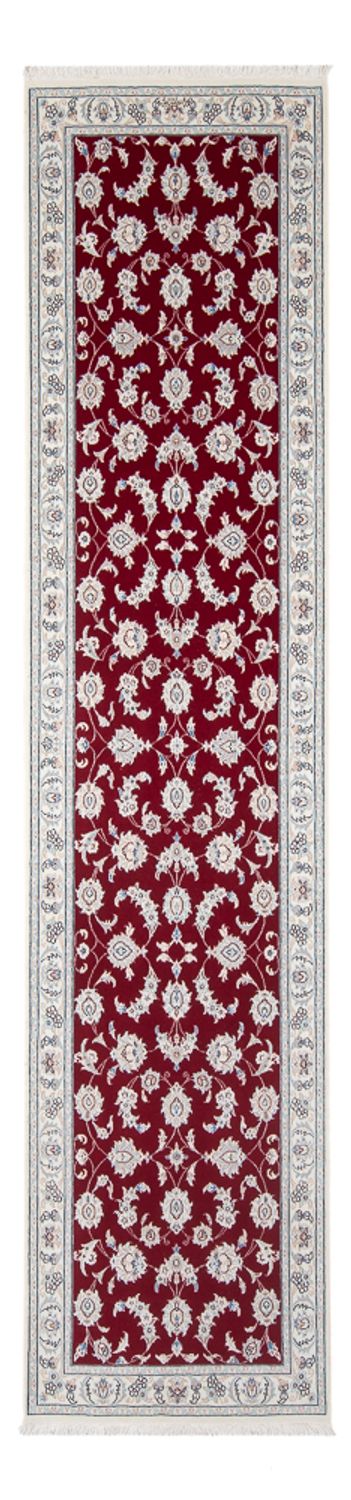 Loper Perzisch tapijt - Nain - Premium - 312 x 81 cm - rood