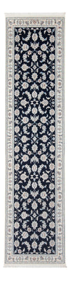Loper Perzisch tapijt - Nain - Premium - 290 x 81 cm - donkerblauw