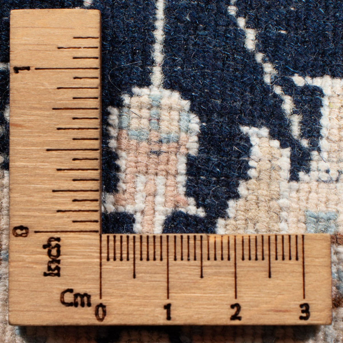 Loper Perzisch tapijt - Nain - Premium - 290 x 81 cm - donkerblauw