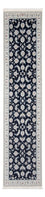 Loper Perzisch tapijt - Nain - Premium - 302 x 80 cm - donkerblauw