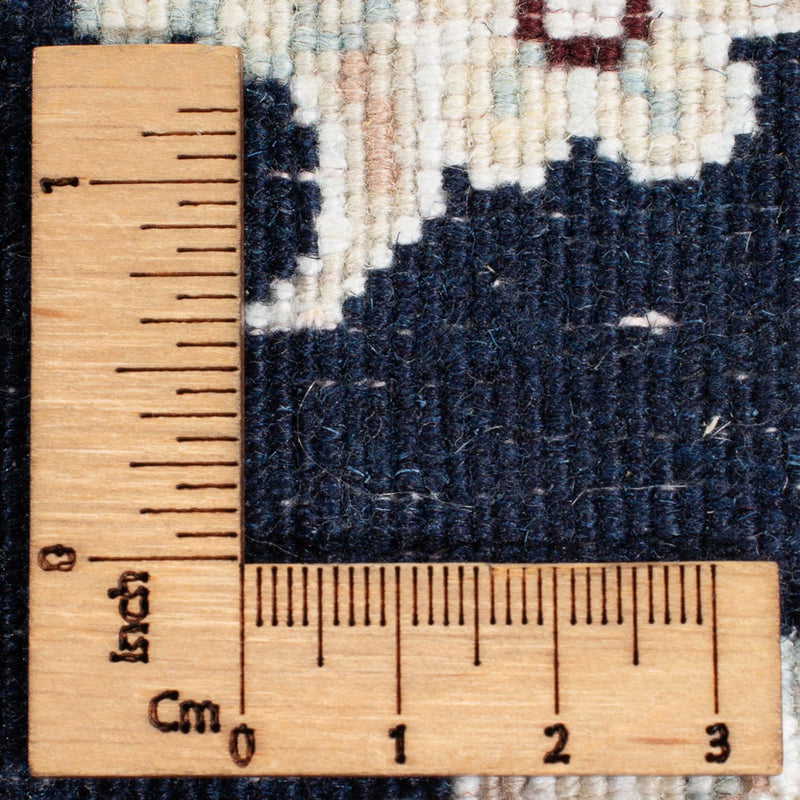 Loper Perzisch tapijt - Nain - Premium - 302 x 80 cm - donkerblauw