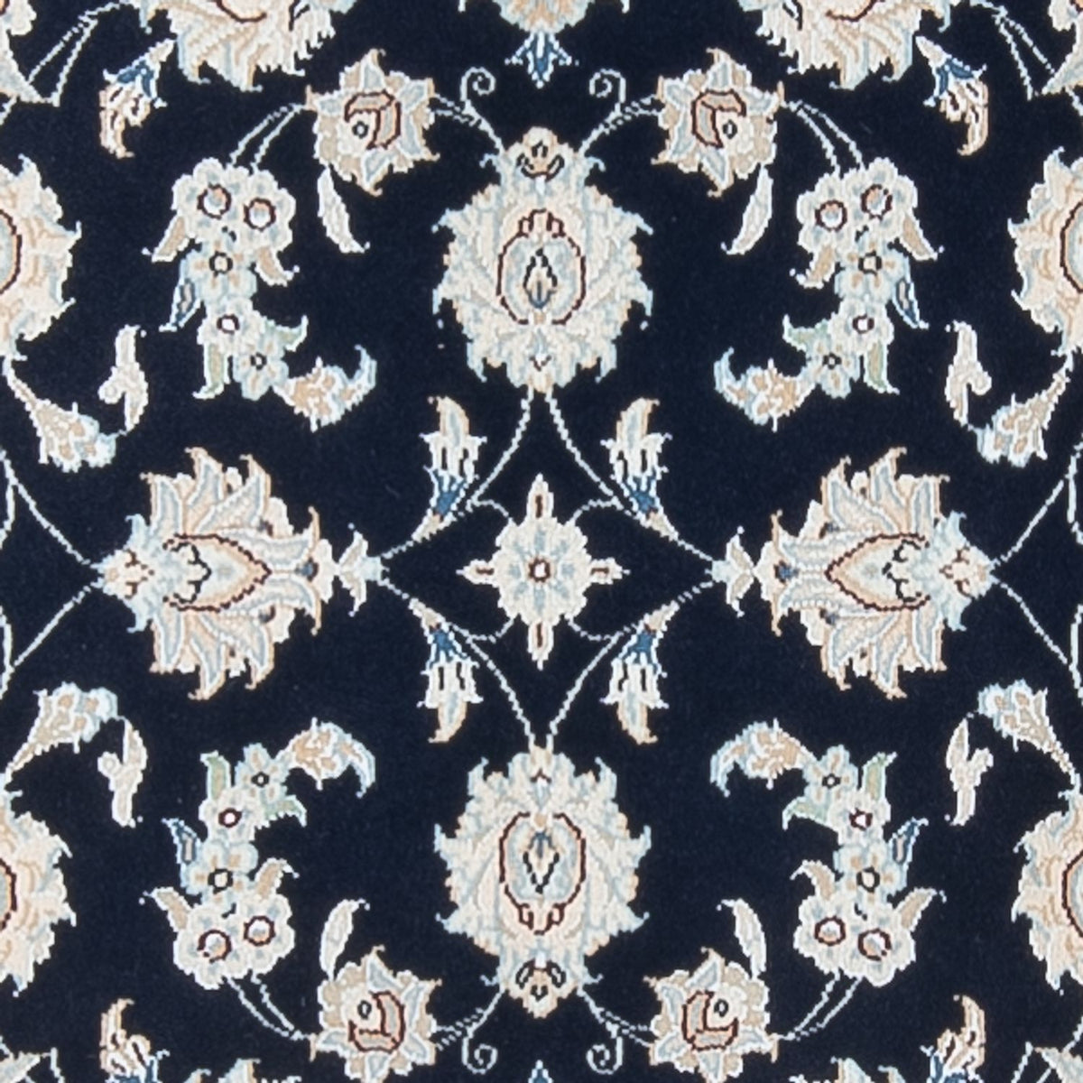 Loper Perzisch tapijt - Nain - Premium - 302 x 82 cm - donkerblauw