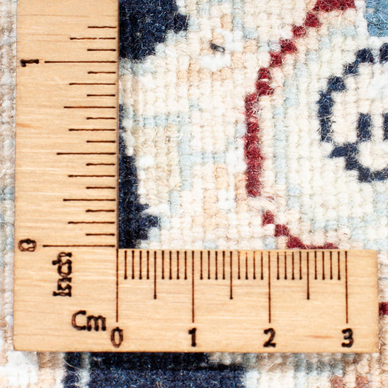 Loper Perzisch tapijt - Nain - Premium - 302 x 82 cm - donkerblauw